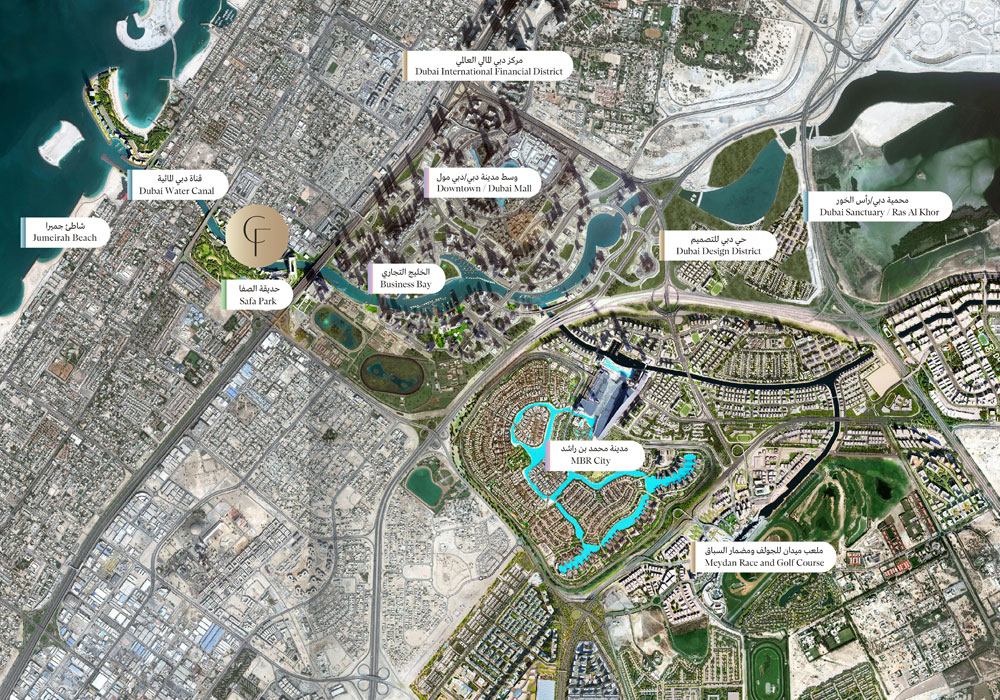 Meydan Canal Front Residences 6 at Dubai Water Canal master-plan